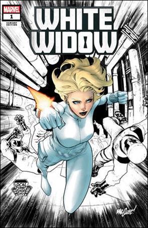 White Widow (2023) issue 1-E David Marquez Local Comic Shop Day Cover