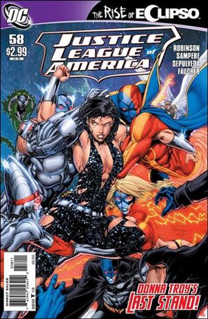Justice League of America (2006) issue 58 Brett Booth Cover