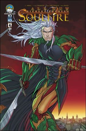 Michael Turner's Soulfire (2013) issue 4-D Rainier Cover