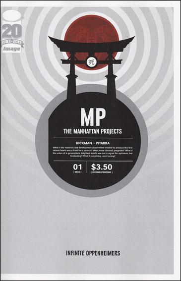 Manhattan Projects issue 1-B 2nd Printing