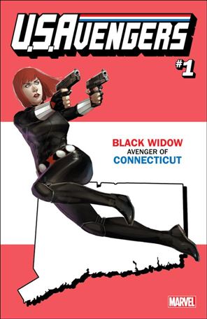 U.S.Avengers issue 1-MH Rod Reis Connecticut Cover
