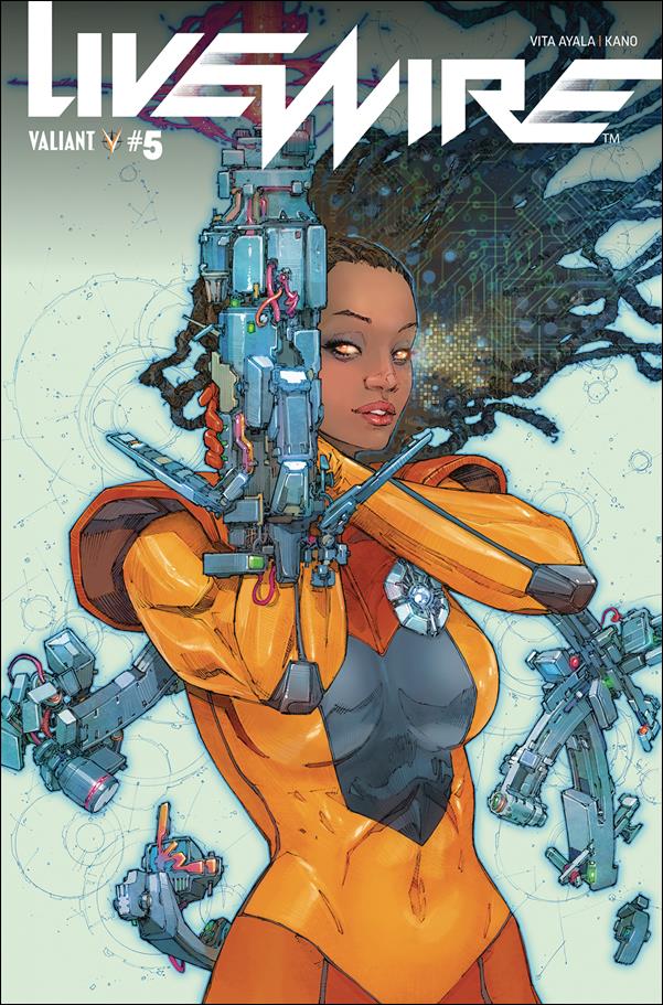 Livewire issue 5 Kenneth Rocafort Cover