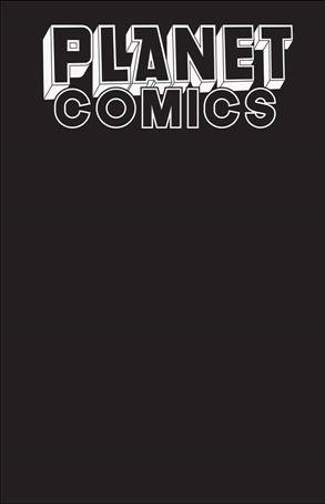 Planet Comics Sketchbook issue nn-B Black Hole Edition