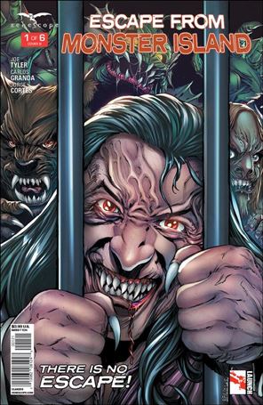 Escape from Monster Island issue 1-B Antonio Bifulco Cover