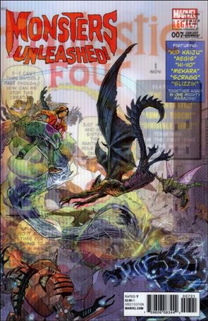 Monsters Unleashed (2017/06) issue 7-B Dan Mora Lenticular Homage Cover