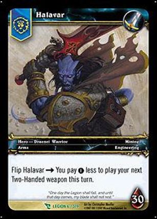 World of Warcraft: March of the Legion (Base Set) card 6 Halavar