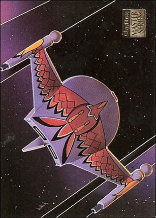 Star Trek Master Series: Series 2 (Base Set) card 59 Romulan Bird-of-Prey