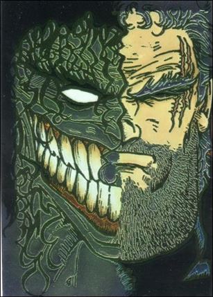 Evil Ernie Series II Chromium: Glow in the Dark (Base Set) card 54 Two-Face Evil