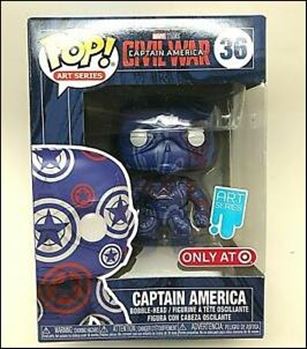 POP! Art Series figure 36 Captain America