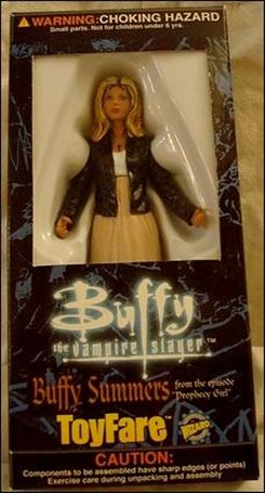Buffy the Vampire Slayer (Series 1) figure 2-D Buffy Summers Prophecy Girl Boxed Toyfare Exclusiv