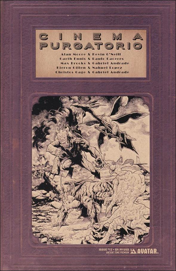 Alan Moore's Cinema Purgatorio issue 12-F Ancient Tome Premium Cover