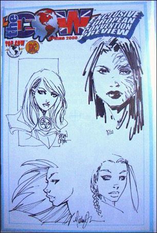 Top Cow Convention Preview: European Edition issue 1-E (Quad Sketch - see Item Bio) JayCo COA