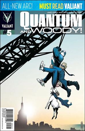 Quantum & Woody (2013) issue 5-B Lee Garbett Pullbox Cover