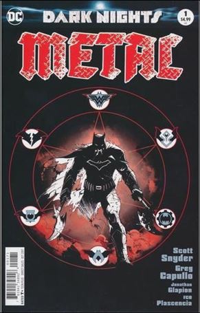 Dark Nights: Metal issue 1-F Greg Capullo Midnight Release B&W Party Cover