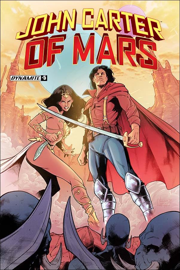 John Carter of Mars (2022) issue 5 Vincenzo Carratu Cover
