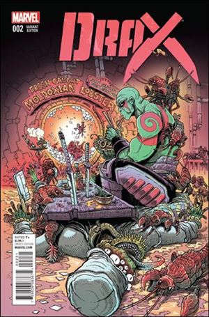 Drax issue 2-C James Stokoe 1:25 Cover