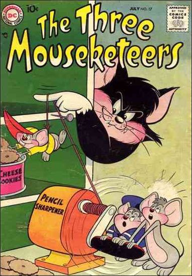 Three Mouseketeers (1956) issue 17