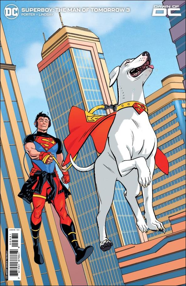 Superboy: The Man of Tomorrow issue 3-C Tom Reilly 1:25 Cardstock Cover