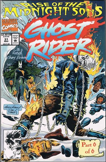 Ghost Rider (1990) issue 31-C NCS (Signed by Joe & Andy Kubert) 1/1500