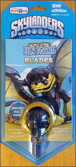 Skylanders Micro Comic Fun Pack issue nn4 Blades Toys R Us Exclusive Sealed Pack