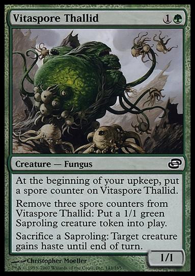 Magic the Gathering: Planar Chaos (Base Set) card 143 Vitaspore Thallid