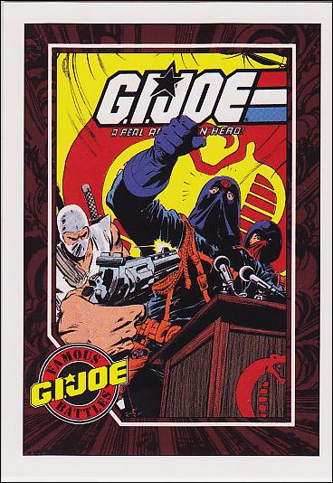 G.I. Joe (Base Set) card 167 Firefight at Staten Island Mall
