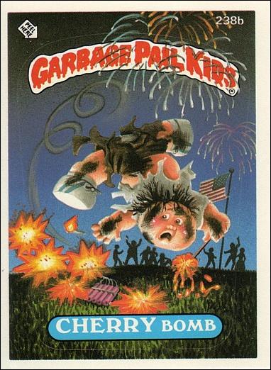 Garbage Pail Kids: Series 06 (Base Set) card 238b Cherry Bomb