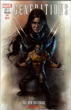 Generations: Wolverine & All-New Wolverine issue 1-F Lucio Parrillo KRS Comics Color Cover 1/3000