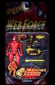 Spider-Man: Web Force figure 2 Tank Attack Daredevil