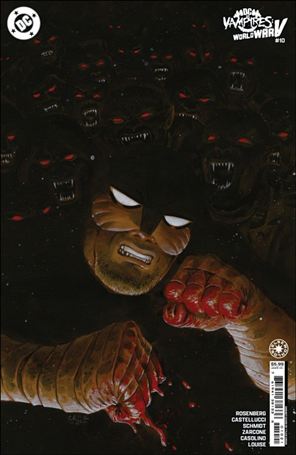 DC vs. Vampires: World War V issue 10-C Tyler Crook Cardstock Cover