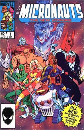 Micronauts (1984) Cover Image 1