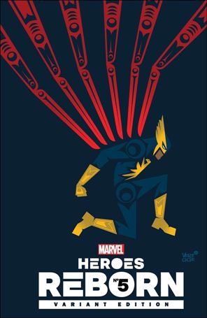 Heroes Reborn (2021) issue 5-F Jeffrey Veregge 1:50 Cover