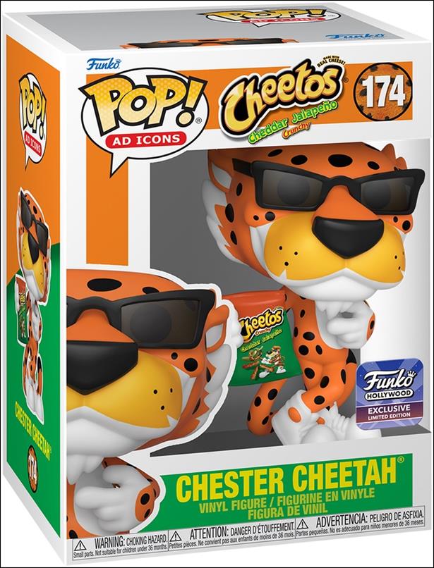 POP! Ad Icons figure 174 Chester Cheetah (Jalapeno) Funko Hollywood