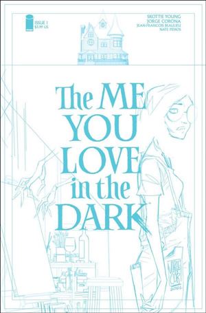 Me You Love in the Dark issue 1-D Jorge Corona 1:20 Blue Line Cover (2nd Printing)