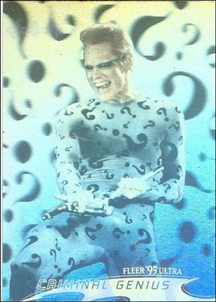 Batman Forever Fleer Ultra (Hologram Subset) card 21 Criminal Genius