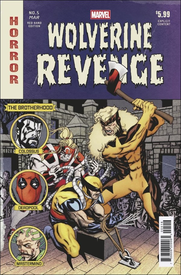 Wolverine: Revenge - Red Band Edition issue 5-C Mike McKone Homage 1:25 Polybagged Cover