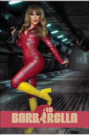 Barbarella (2021) issue 10-E Cosplay Photo Cover