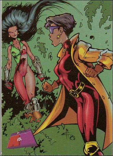 Marvel vs WildStorm (Base Set) card 23 Rainmaker vs Jubilee