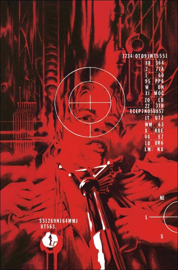 Terminator (2024) issue 5-S Alex Ross Burning Earth 1:11 Virgin Cover