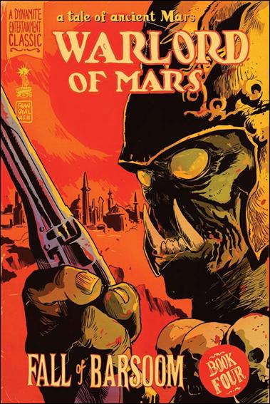 Warlord of Mars: Fall of Barsoom issue 4-B Francesco Francavilla 1:10 Cover