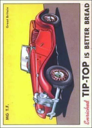 Sports Cars (1954) (Base Set) card 19 MG T.F.
