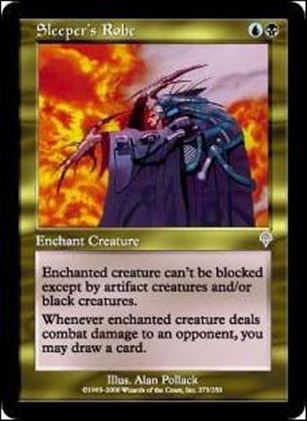 Magic the Gathering: Invasion (Base Set) card 273 Sleeper's Robe