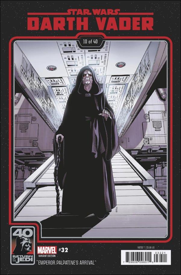 Star Wars: Darth Vader issue 32-D Chris Sprouse ROTJ 40th Anniversary Cover