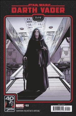Star Wars: Darth Vader issue 32-D Chris Sprouse ROTJ 40th Anniversary Cover