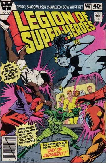 Legion of Super-Heroes (1980) issue 263-B Whitman Cover