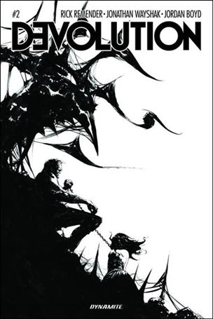 Devolution issue 2-B Black & White Cover 1:10