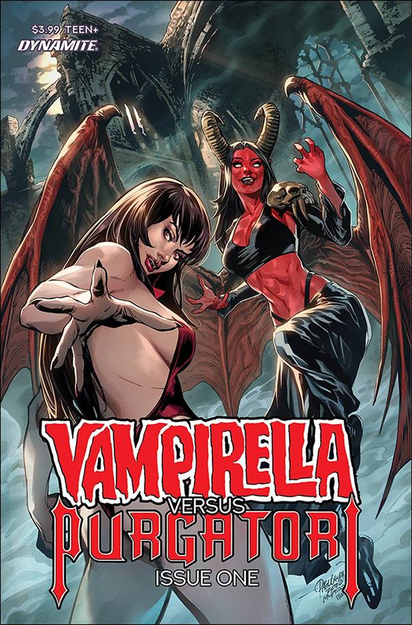 Vampirella vs Purgatori issue 1-B Carlo Pagulayan Cover