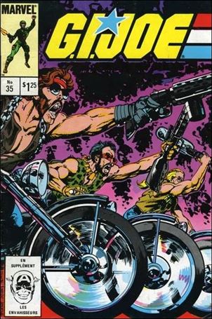 G.I. Joe: A Real American Hero issue 35-E French-Canadian Price Cover