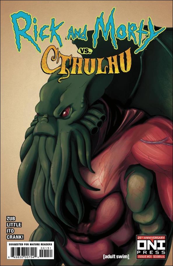 Rick and Morty vs Cthulhu issue 1-E Julieta Colas Cover