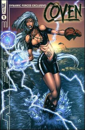 Coven (1999) issue 1-G DF Ian Churchill "Spellcaster" Cover